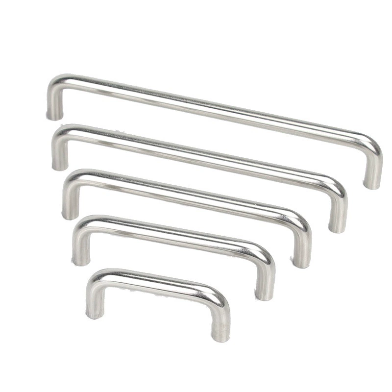 U-образная мебельная ручка из нержавеющей стали 304 для электрощитов, шкафов, ящиков, дверей гардеробов и домашней мебели.