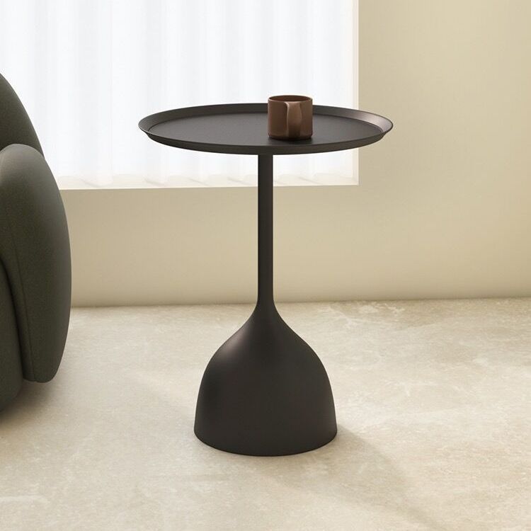 Cross-Border Small Iron Art Round Table for Small Apartments, Simple Sofa Side Table, Bedside Table, Living Room Light Luxury Corner Table