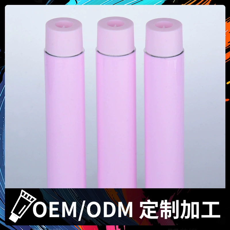 Обработка и печать косметических алюминиевых туб, универсальный упаковочный материал, алюминиевая туба для крема для рук, туба для ухода за кожей, оптовый производитель