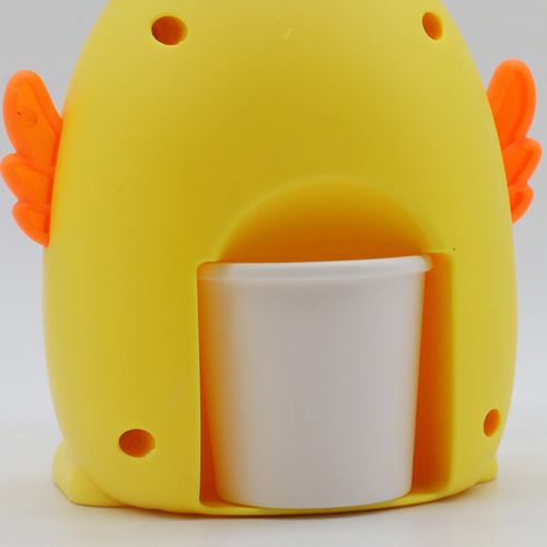 Cute Duck Drinking Fountain Yellow Egg Flavor Crispy Snack Toy Box Street Night Market Manufacturer Wholesale