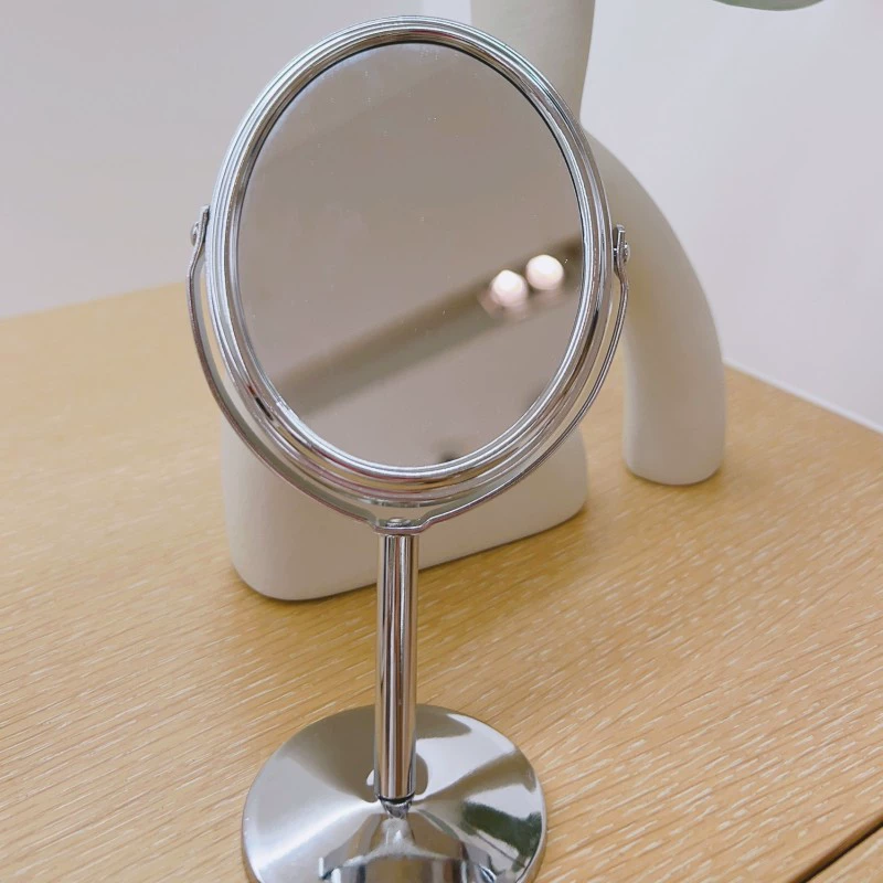 Handheld mirror, table big double-sided dressing table, for students