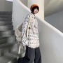 印花小众美式长袖衬衣