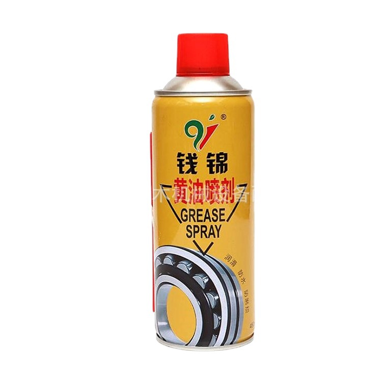河北钱锦喷雾罐黄油 机械导轨润滑 家用门窗润滑黄油 轴承高温脂
