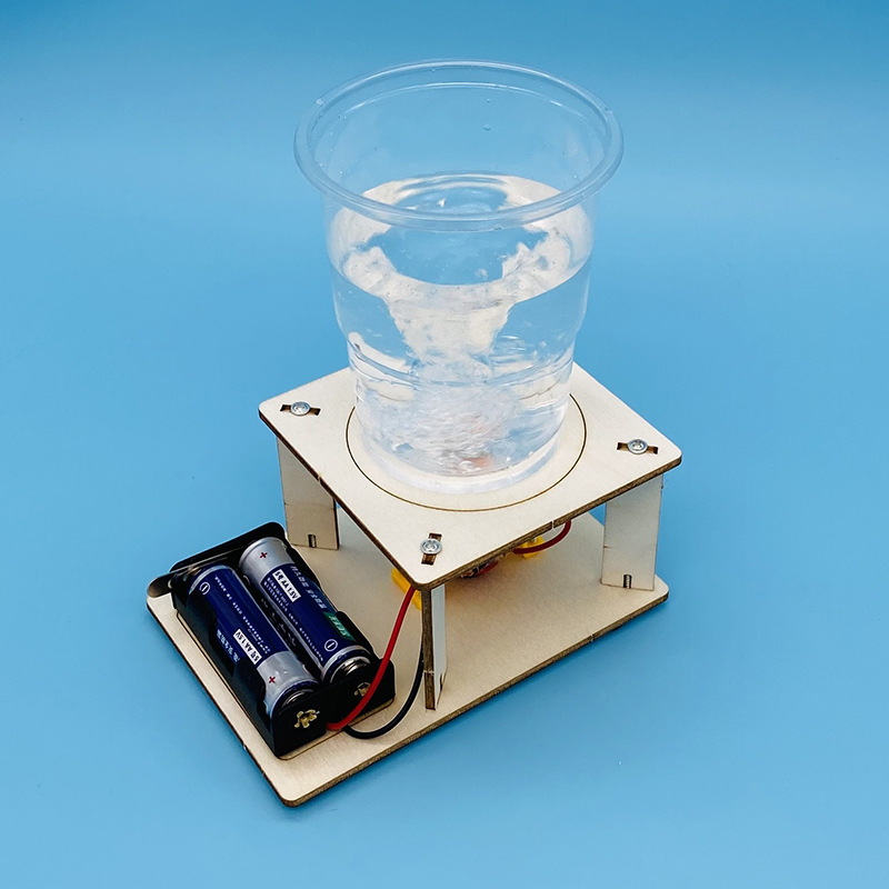 国境を越えて人気の科学教育知育玩具、木製花の手作りDIY小物製作キット、子供向け模型玩具材料パック