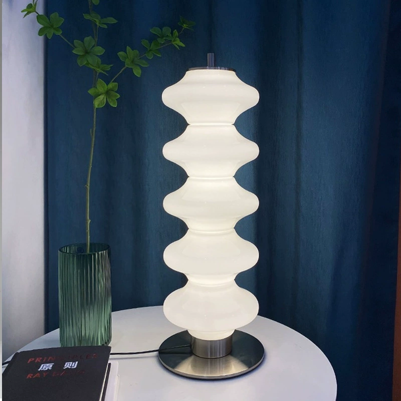 (Cross-border trading), glass table lamp, creative LED lights for living room for bedroom, light luxury style