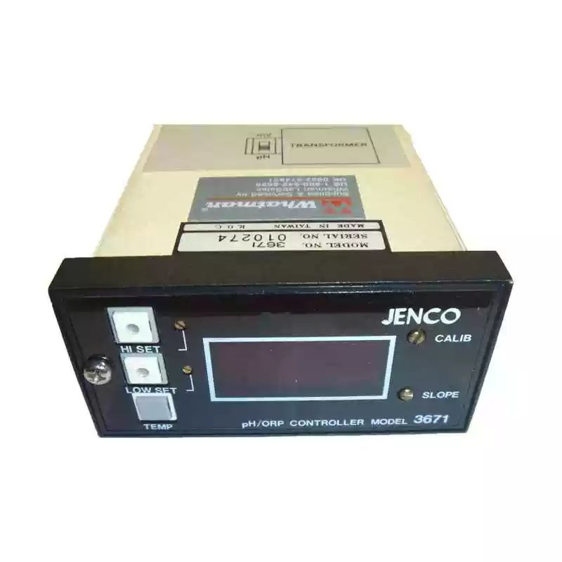 任氏/JENCO在线PH/ORP变送器3671工业酸度氧化还原控制器ph测试仪