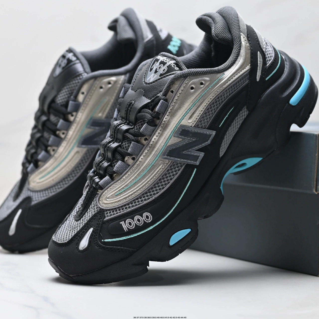 Высококачественные ретро кроссовки NB1000 совместного бренда, сетчатая кожа, мужская и женская спортивная повседневная рабочая одежда на толстой подошве, обувь для папы