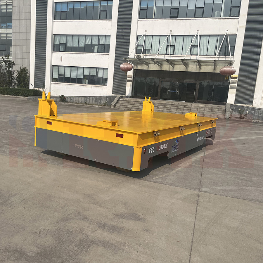 大吨位5吨无轨电动平车厂家 蓄电池无轨平车 横移万向搬运车