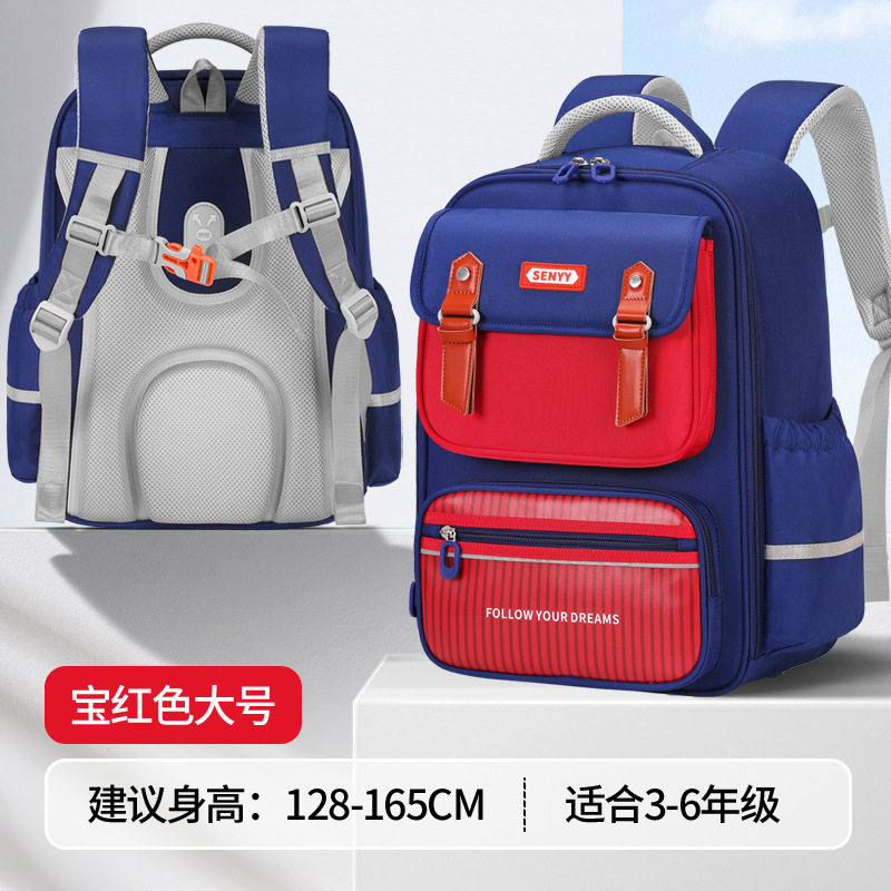 2025 nuevas mochilas escolares de alto valor para estudiantes de primaria, mochilas para niños y niñas, mochilas para niños, anti-salpicaduras, gran capacidad