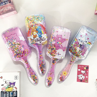 Foreign Trade New Style Winnie the Pooh Air Cushion Comb Cartoon High-Looking Comic Bear Girl Gift Hair Comb Massage Comb Stationery
