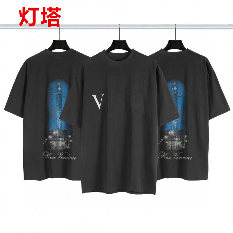 高品質クロスボーダーアメリカンスタイル25ss夏新作No.10ユニフォームレタールーズ半袖Tシャツ卸売|undefined