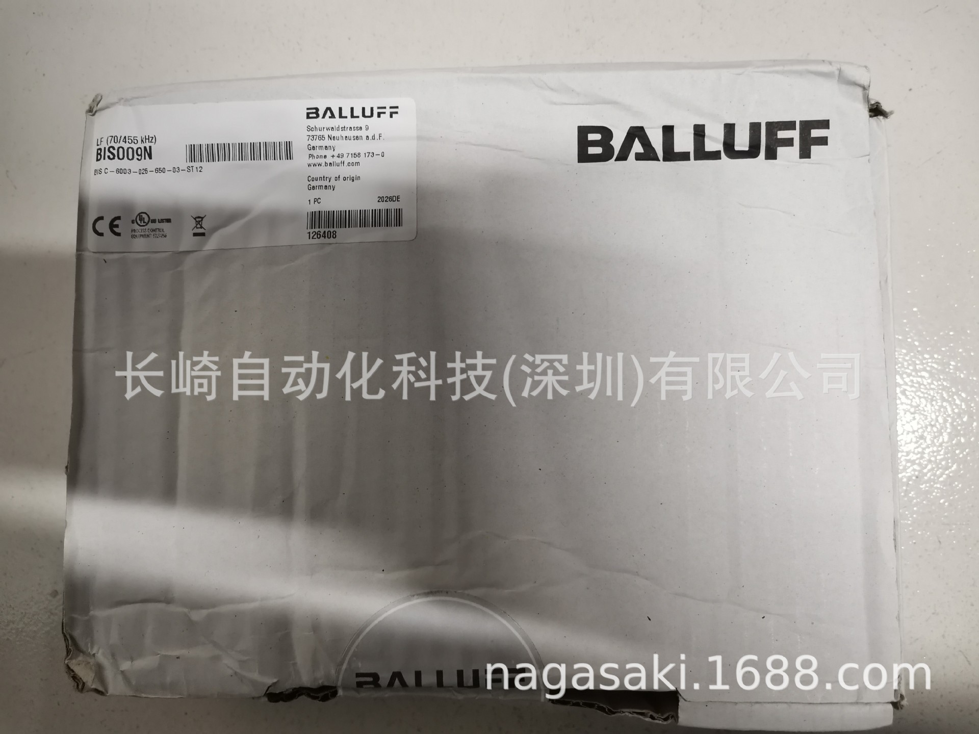 BALLUFF传感器BIS009N BIS C-6003-025-650-03-ST12议价