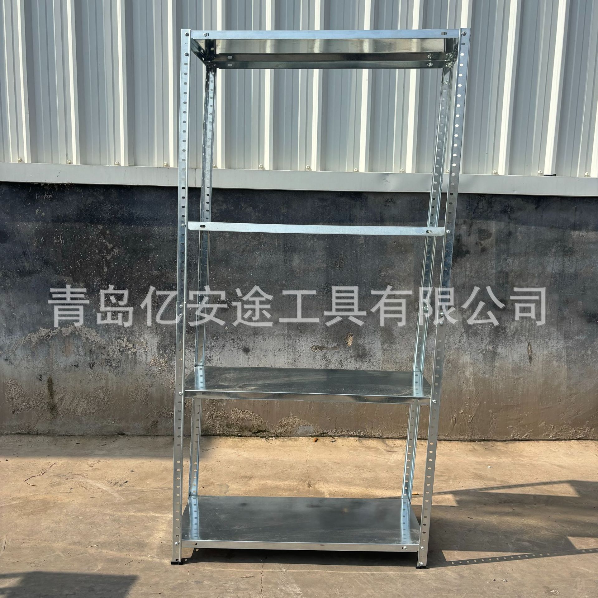 全铁货架仓储仓库商用置物架厨房冷库冻库地下室多层货架 螺丝款