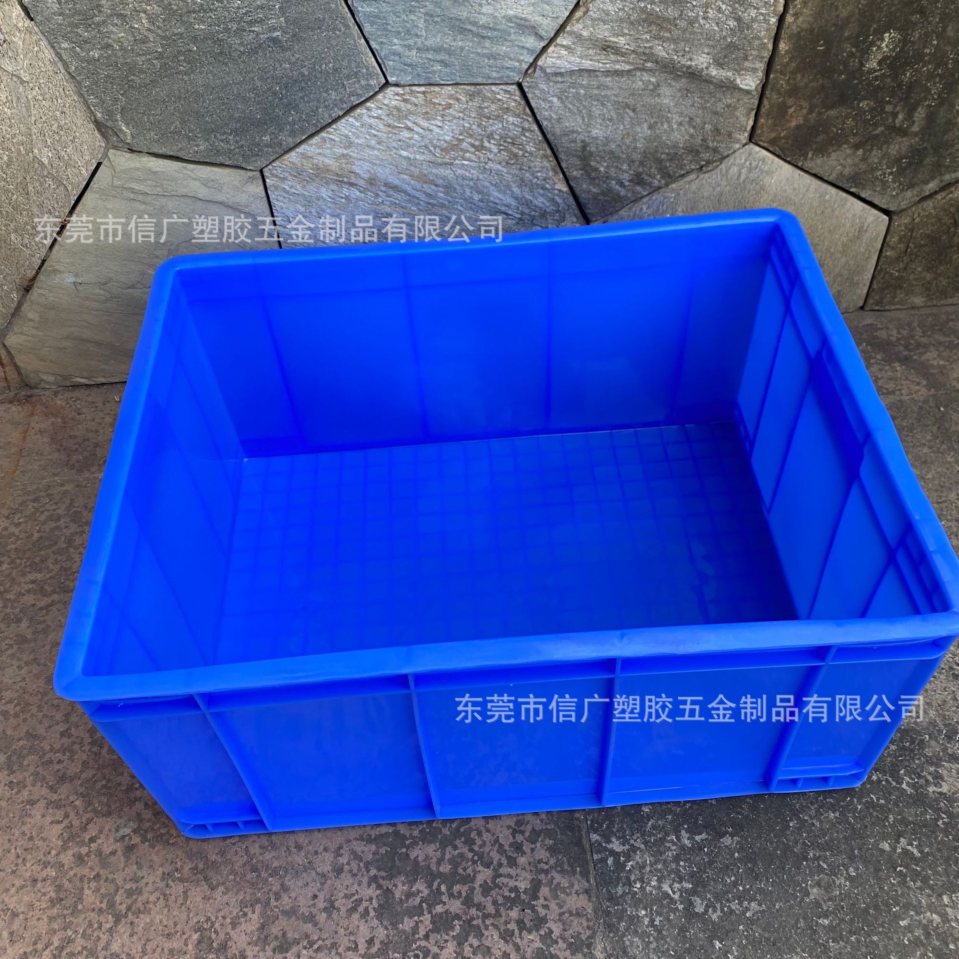 加厚塑料周转箱生产批发塑料长方形大号五金零件盒物流储物箱