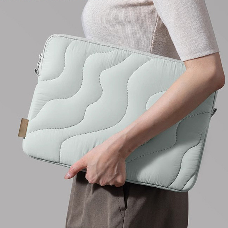 Factory Wholesale Fashion Computer Bag MacBook 14inch Inner Sleeve Bag with a High-End Feel 16inch Computer Storage Bag Waterproof