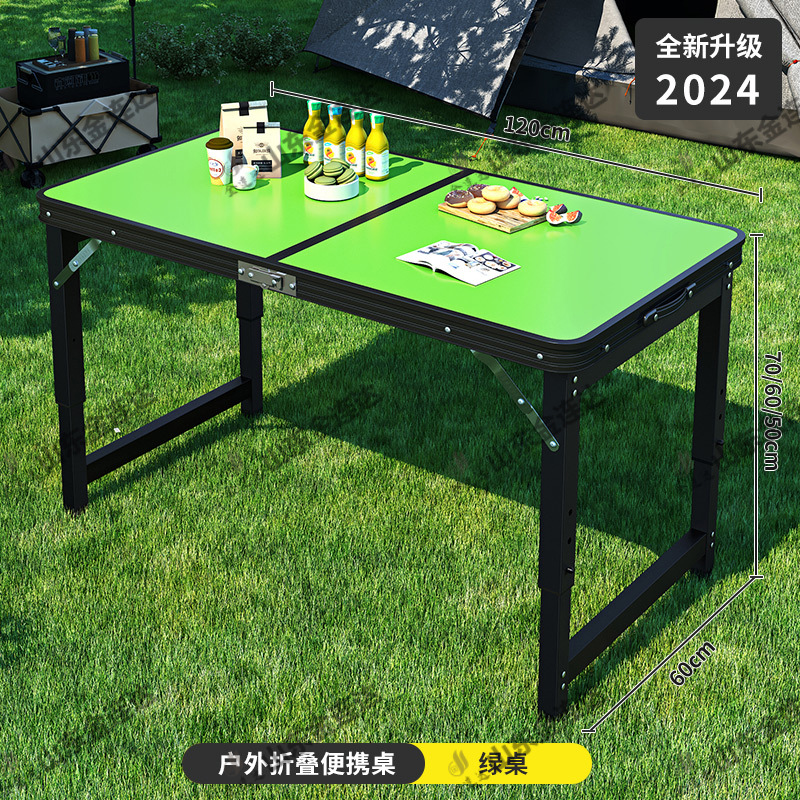 Mesa plegable, puestos al aire libre, mercado nocturno, mesa portátil, simple