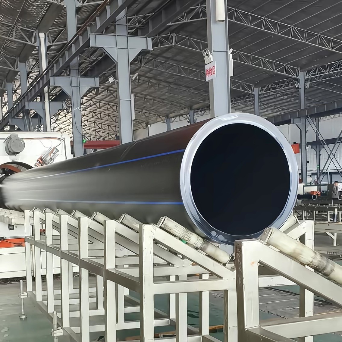 Large diameter PE pipe for water supply, drainage, irrigation, power protection, top pipe, non excav