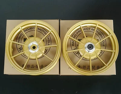 Period Zx34 35 Period | Motorcycle wheel hub - 9-claw-gold-front-drum-and-rear-drum