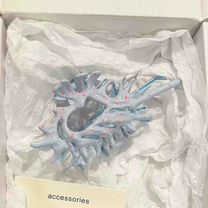 Conch Grabber Hairpin Shark Clip Hairpin Niche Design High-End Ins Back Head Hairpin Hair Accessory