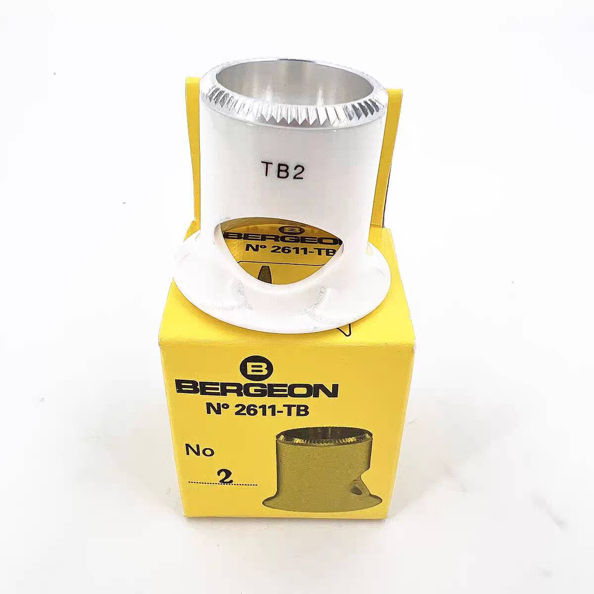 瑞士原装博格BERGEON 2611-TB 5X放大镜 寸镜 目镜 开口防雾