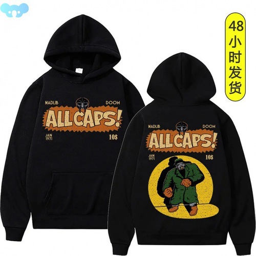 Double Sided Print Hoodies Singer