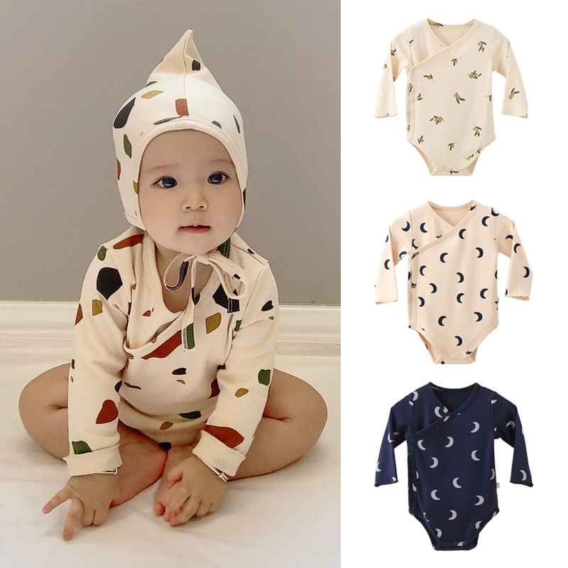 Brand spring long-sleeve for early age for men and women girl's, bodysuit, Korean style