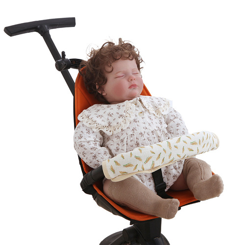 Class A pure cotton gauze stroller protective wipes, crepe children's sling saliva wipes, safety seat bite wipes