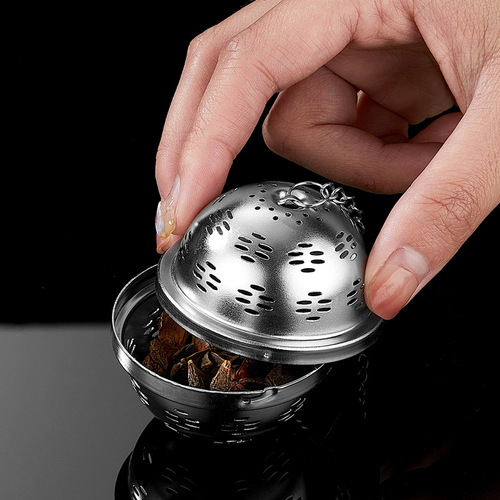 304 stainless steel seasoning ball hot pot Weibao household cooking meat marinade seasoning ball stew meat box tea filter