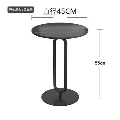 직경 45cm [로렌 블랙 골드 + 블랙 프레임]