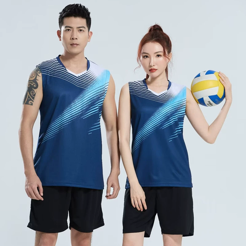 Volleyball uniform sleevless for training for men and women
