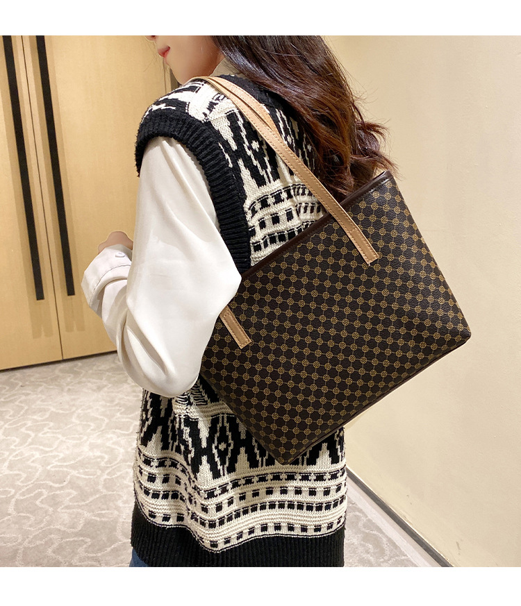 Underarm Bag Bags Type Women's Large All Seasons Pu Leather Streetwear Underarm Bag