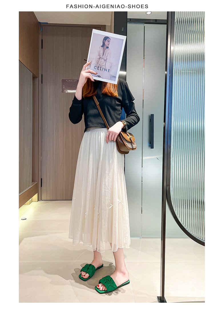 Bayanlar Kadın Parmak arası Terlik Plaj Partisi Sentetik Kumaş Su Geçirmez_voghion.com