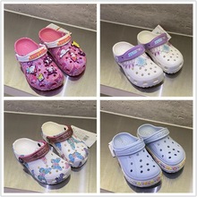 女童鞋洞洞鞋KT猫冰雪耐磨超轻软底防滑户外休闲居家沙滩儿童凉拖