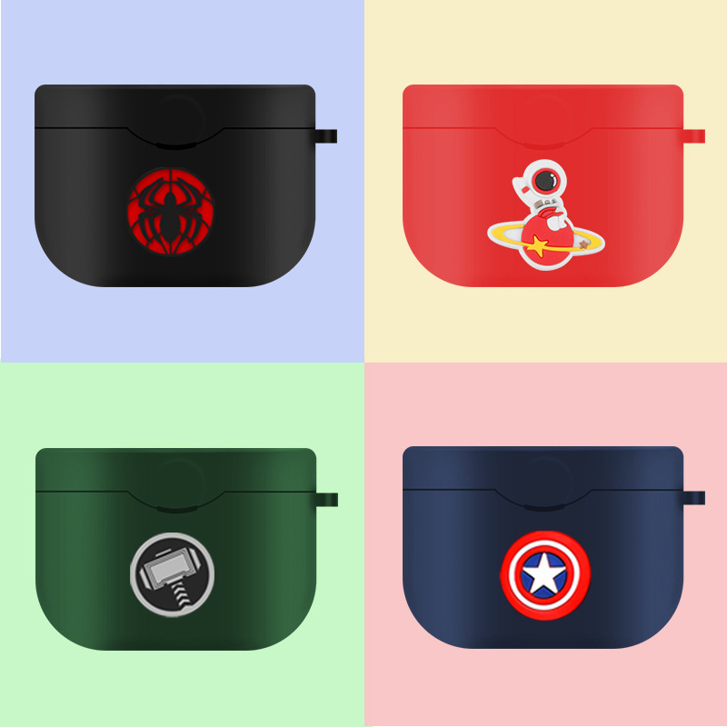 Suitable for Sony/Sony Wf-1000Xm3 Wireless Bluetooth Headset Protective Cover Silicone Pure Color Soft Protective Case