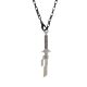 Cursing back to battle necklace Huaiyu folding Yufu black zerwanli lock necklace bracelet pendant necklace cos jewelry
