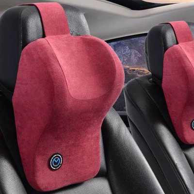 Memory Foam Seat Pillow, High-End | Headrest - martha-red-full-refund-if-uncomfortable