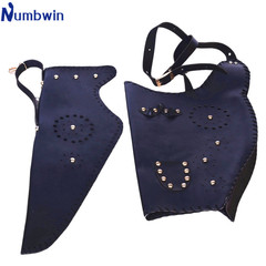 黑色弓囊箭袋傳統弓箭包弓囊直拉反曲弓仿古射箭皮包箭袋弓袋景區