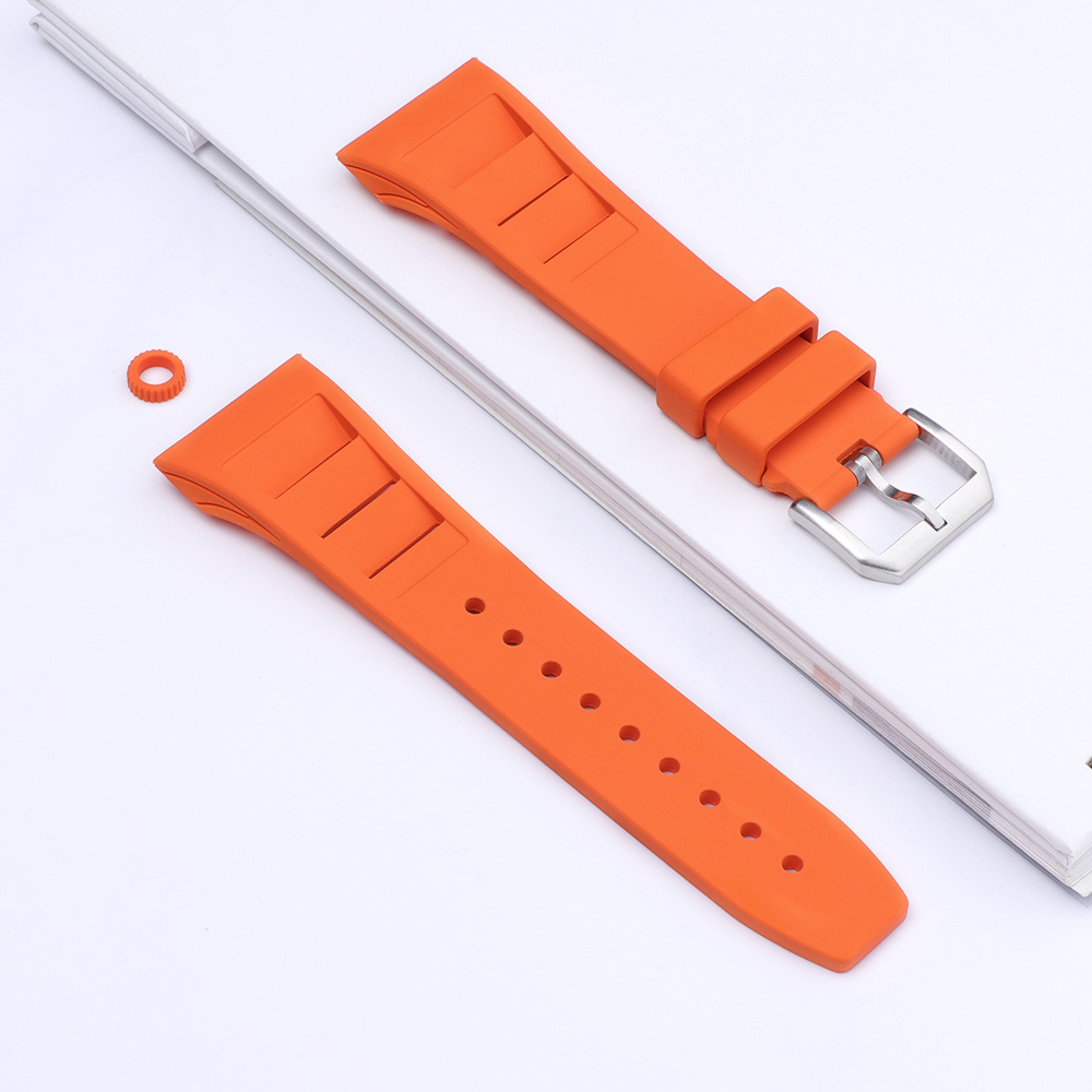 Caucho de flúor Correa deportes adecuado para Apple modificado Shell hualimentei serie lujo