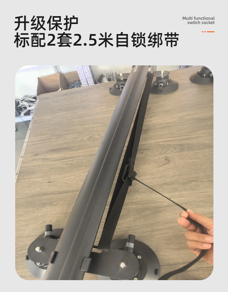 SUWONDER Suction Cup Car Roof Rack Universal Luggage Carrier
