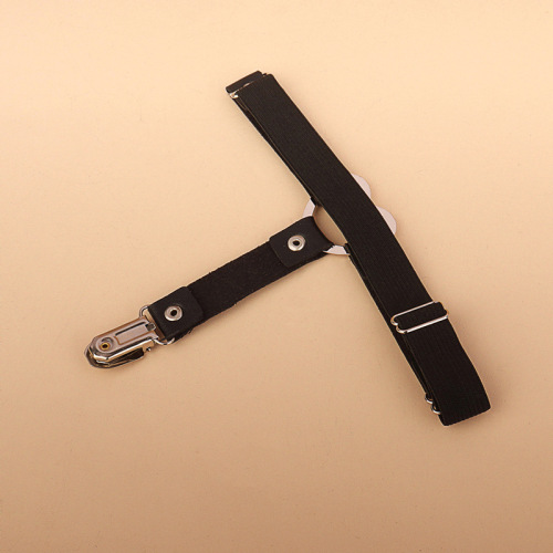 European and American cross-border punk gothic heart-shaped personalized sexy leather leg rings elastic girl suspenders garters with garter clips