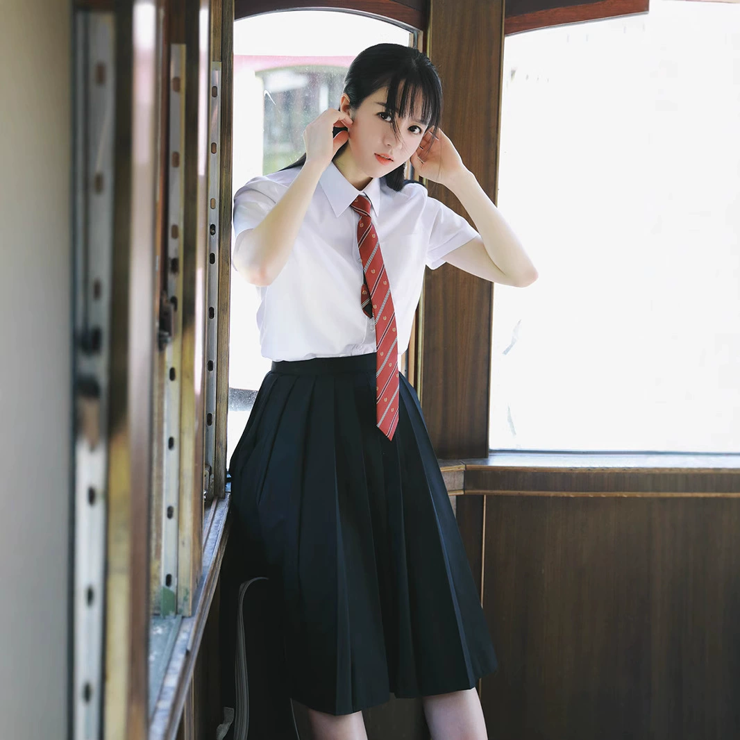 Jk униформа Японский школьный стиль белая рубашка начинается сезон спортивных игр