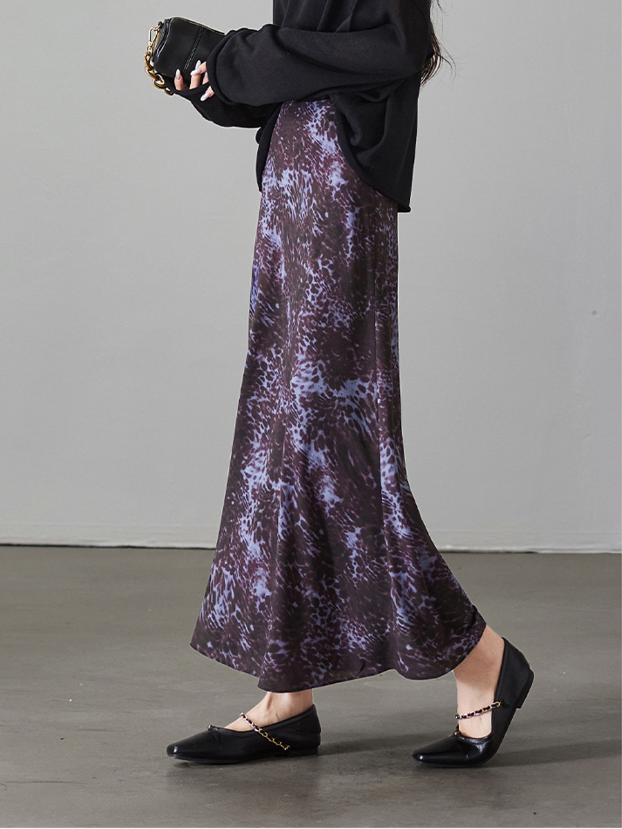 専門店の品質2025春の新型ファッションレトロで優雅で、腰が高くて痩せています。