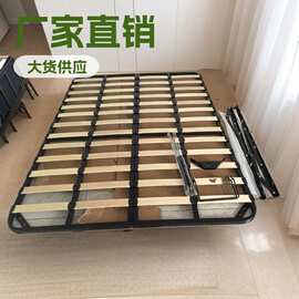 白色黑色加固加强杨木排骨架厂家直销大货供应直接对接工厂架床板