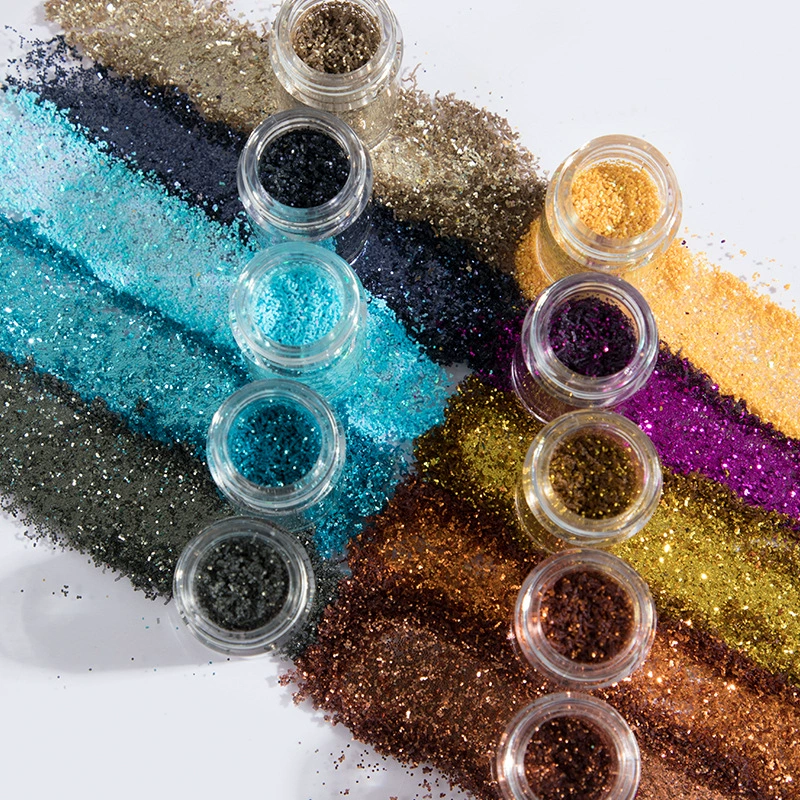 Eye shadow, nail sequins, Amazon, 36 colors
