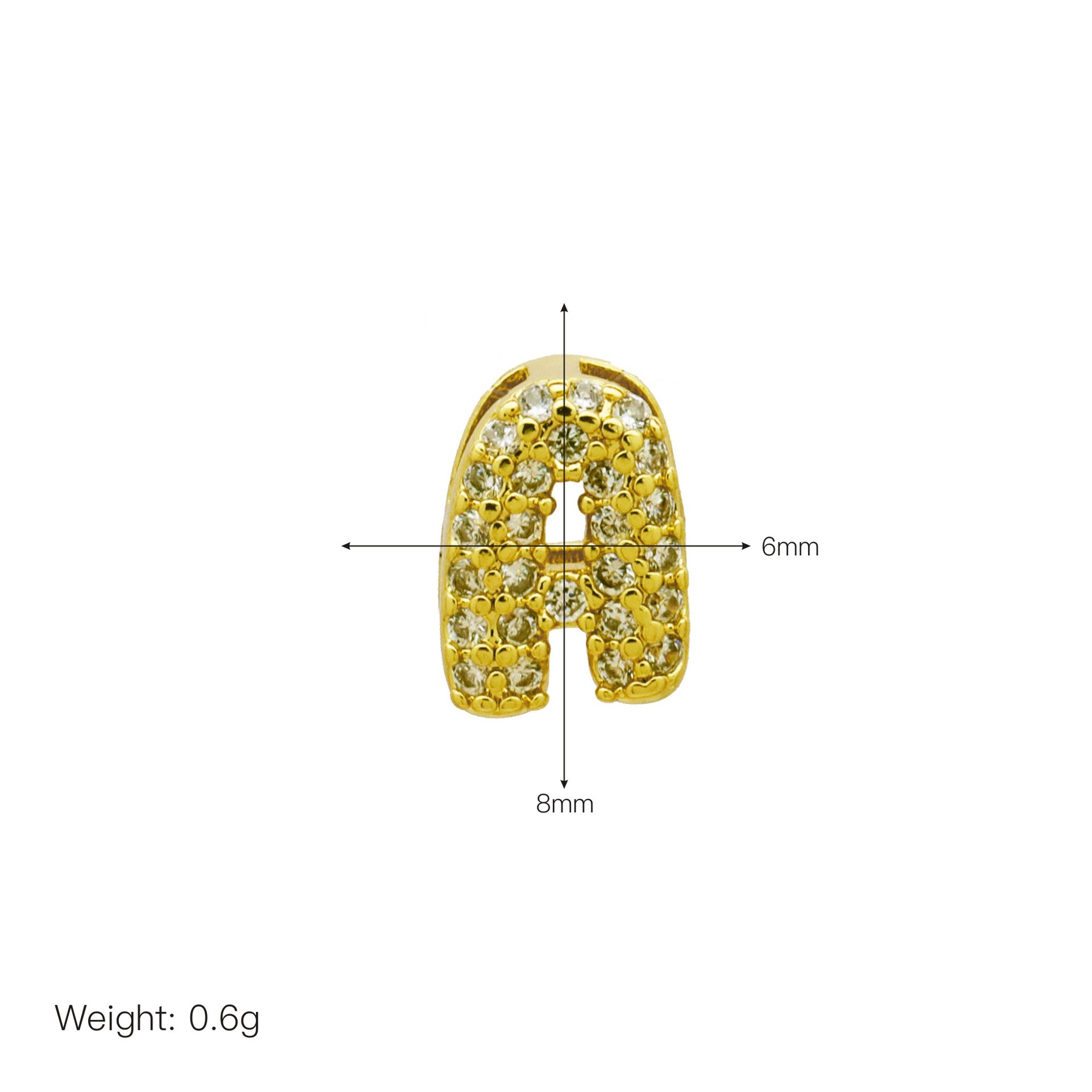 4g Weight Beads, Chain Jewelry Making Type 6*8mm, 8 * 8mm Jewelry Making Size Center-Drilled Drill Orientation Zircon Inlay Material DIY Jewelry Accessories Classification cable chain Chain Type 1 Piece Quantity Copper Material Letter, Heart Shape Pattern Inlay Design Simple Style, IG Style Style 1 Piece 6*8mm 8 * 8mm Copper Zircon Letter Heart Shape DIY Jewelry Accessories Beads Chain 11