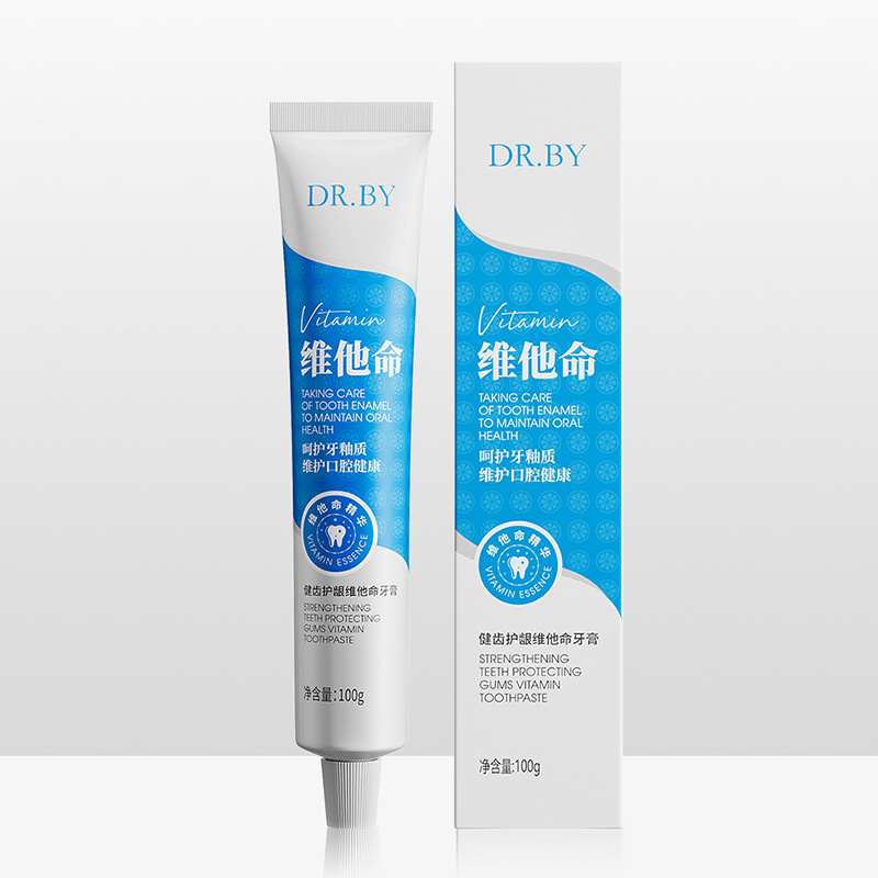 DR.BY健齿护龈维他命牙膏100g 清洁牙齿牙龈清新口气牙周护理牙膏