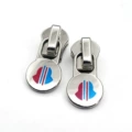 No. 8 resin high bottom tooth slider [1 piece] silver c12-311
