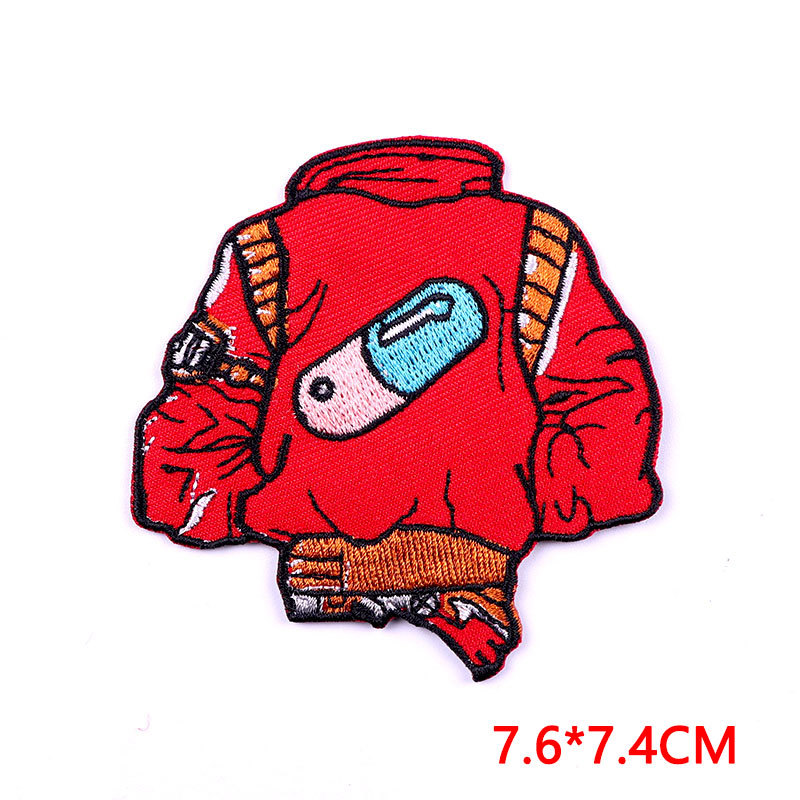 8g Weight Cloth Sticker Event & Party Supplies Clothing Sticker Patches Classification Lips, Letter Pattern Retro, Punk Style Retro Punk Lips Letter Clothing Sticker Patches Cloth Sticker 4