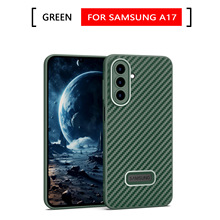 轻奢风适用三星S24/S25ULTRA碳纤维TPU手机壳A32/A42全包防摔高级