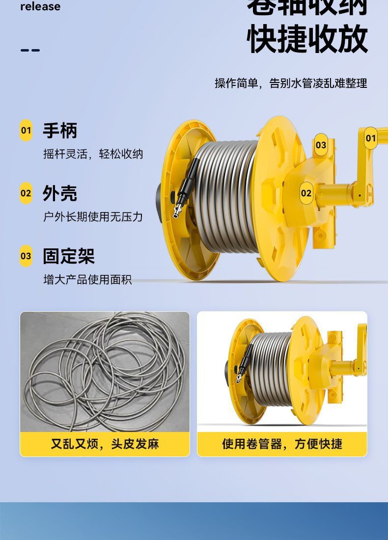 Boodain High-Pressure Car Washing Machine 220V High-Power Cleaning Machine for Household Floor Cleaning, Commercial and Industrial Cleaning